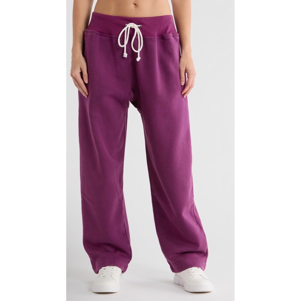 NWT Free People Movement Final Call Pants/Deep Mulberry Medium - Picture 3 of 10